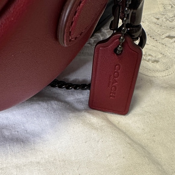 ⚜️ Coach Tea Rose Crossbody Mini Bag Purse NWT - Picture 8 of 15